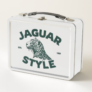 Jaguar-Metall-Lunchbox Metall Brotdose