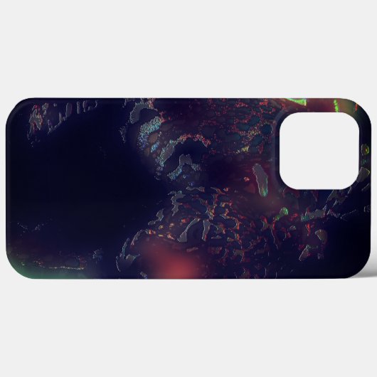 Jaguar mit dunkler Wirkung und sanften Farbakzente Case-Mate iPhone Hülle (Rückseite (Horizontal))