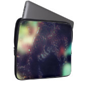 Jaguar mit dunkler Wirkung und sanften Farbakzente Laptopschutzhülle (Vorne Rechts)