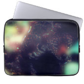 Jaguar mit dunkler Wirkung und sanften Farbakzente Laptopschutzhülle (Vorderseite)