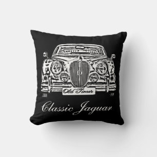 Jaguar MK II Cushion aus den 1960er Jahren Kissen