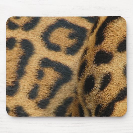 Jaguar-Muster-Mausunterlage Mousepad (Vorne)