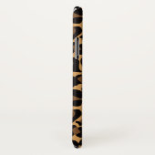 Jaguar Muster Personalisierter Name Case-Mate iPhone Hülle (Hinten/Rechts)