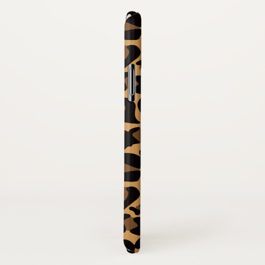 Jaguar Muster Personalisierter Name Case-Mate iPhone Hülle (Hinten/Rechts)