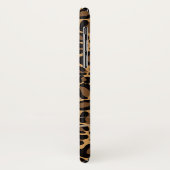 Jaguar Muster Personalisierter Name Case-Mate iPhone Hülle (Hinten/Links)