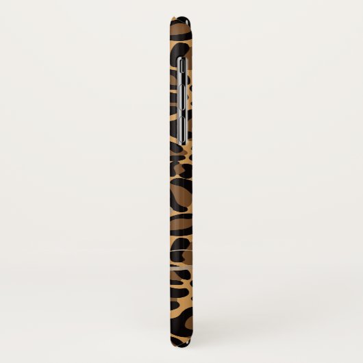 Jaguar Muster Personalisierter Name Case-Mate iPhone Hülle (Hinten/Links)