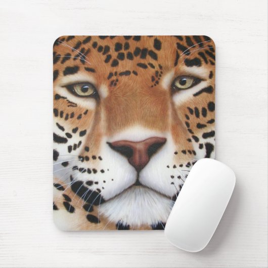 Jaguar Painting Mousepad (Mit Mouse)