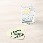 Jaguar Paper Coaster Untersetzer (Vor Ort)