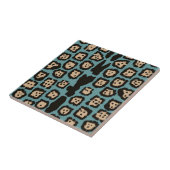 Jaguar Pattern in Beachcolors Fliese (Seite)