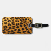 Jaguar-Pelz Gepäckanhänger (Vorderseite horizontal)