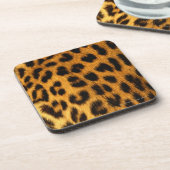 Jaguar-Pelz Getränkeuntersetzer (Linke Seite)