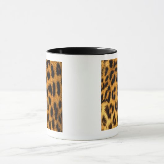Jaguar-Pelz Tasse (Zentrum)