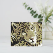 Jaguar Postkarte (Stehend Vorderseite)