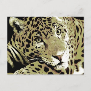 Jaguar Postkarte