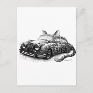 Jaguar Postkarte