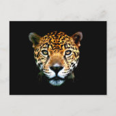 Jaguar Postkarte (Vorderseite)