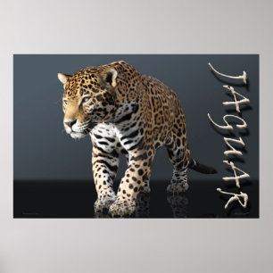 Jaguar Power Poster -36x24 - andere Größen verfügb