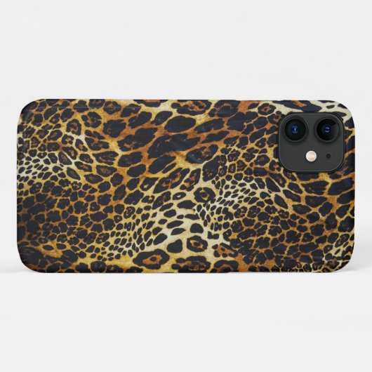 Jaguar Print Case-Mate iPhone Hülle (Rückseite (Horizontal))