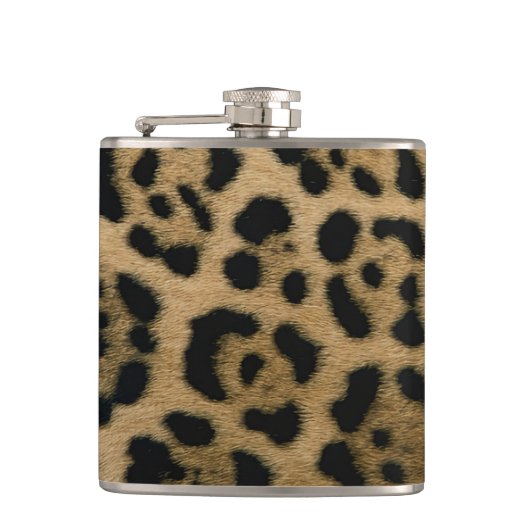 Jaguar Print Flachmann (Vorderseite)