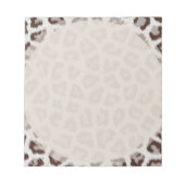 Jaguar Print Notizblock (Vorderseite)