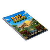 Jaguar, Retro-8-Bit-Pixel-Art Notizblock (Rechte Seite)