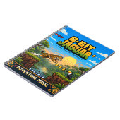 Jaguar, Retro-8-Bit-Pixel-Art Notizblock (Linke Seite)