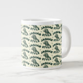 Jaguar-Riesen-Kaffeetasse Jumbo-Tasse (Vorderseite Rechts)