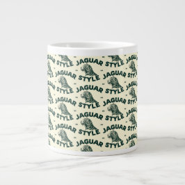 Jaguar-Riesen-Kaffeetasse Jumbo-Tasse