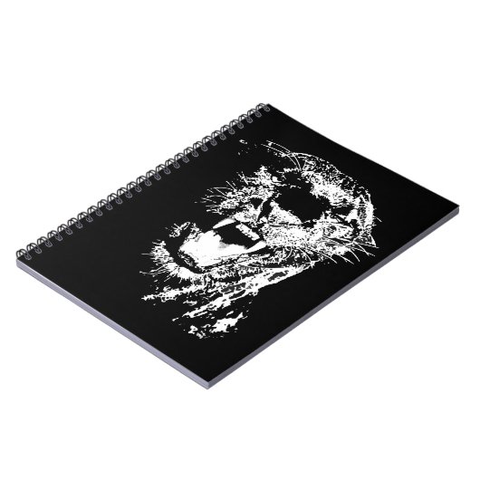 Jaguar Roaring Notizblock (Linke Seite)