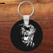 Jaguar Roaring Schlüsselanhänger (Vorderseite)