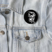 Jaguar - Schwarzer Panther Button (Beispiel)