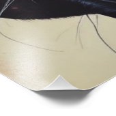 Jaguar - Schwarzer Panther Fotodruck (Ecke)