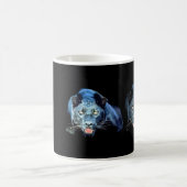 Jaguar - Schwarzer Panther Kaffeetasse (Mittel)