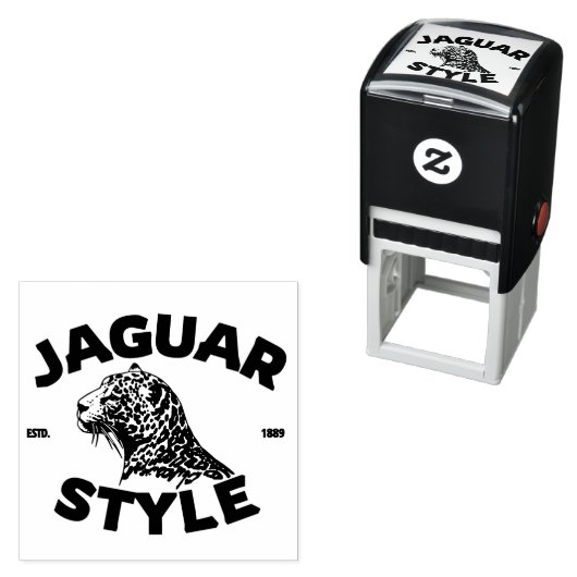 Jaguar Self-inking Stamp Permastempel (Beispiel)