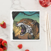 Jaguar Serviette (Beispiel)