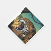 Jaguar Serviette (Ecke)