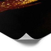 Jaguar Shark Malerei für The Life Aquatic mit St Poster (Ecke)