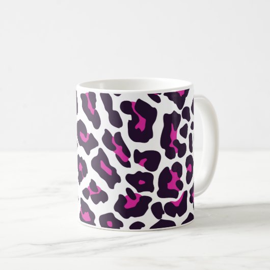 Jaguar Skin Kaffeetasse (VorderseiteRechts)