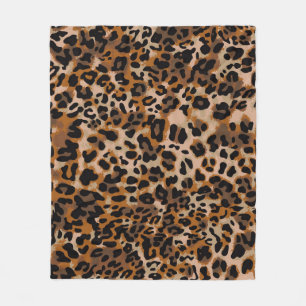 Jaguar Skin: Tierquälendes Muster Fleecedecke