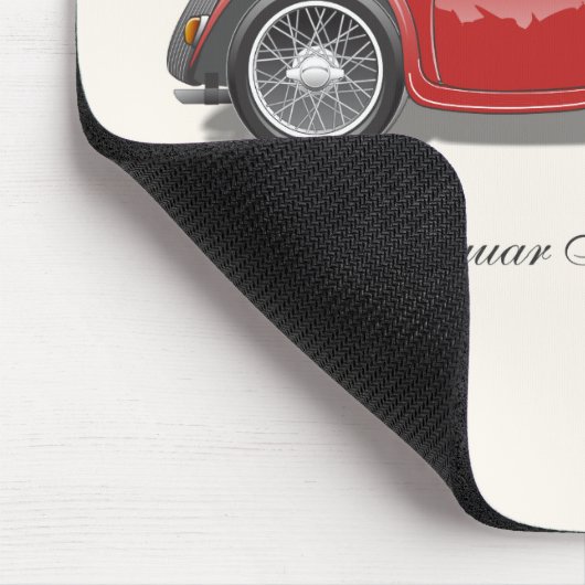 Jaguar SS100 Mousepad (Ecke)