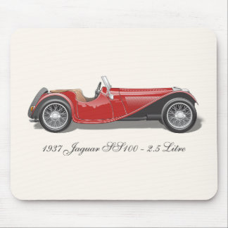 Jaguar SS100 Mousepad