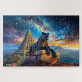 Jaguar Stargazer Design von Rich AMeN Gill Puzzle (Horizontal)