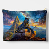 Jaguar Stargazer Design von Rich AMeN Gill Zubehörtasche (Rückseite)