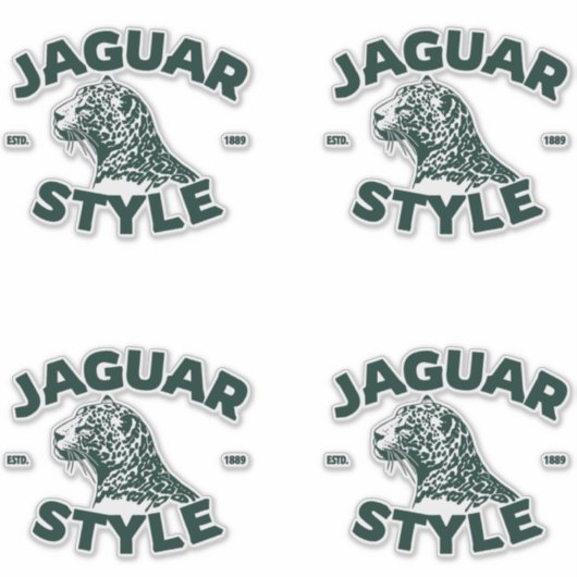 Jaguar Sticker (Vorderseite)