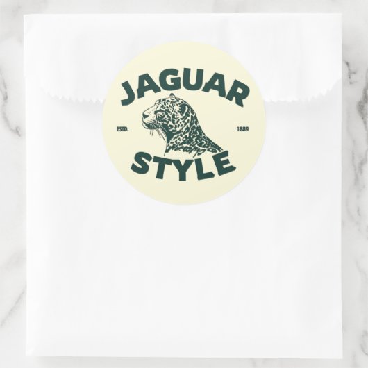 Jaguar Sticker (Tasche)