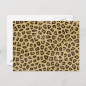 Jaguar-Textur 2 Postkarte (Vorne/Hinten)