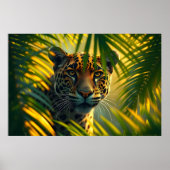 Jaguar Tropical Amazon Wild Jungle Big Cat Poster (Vorne)