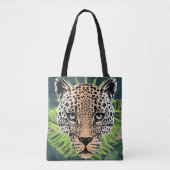 Jaguar Tropical Amazon Wildtier Tasche (Vorderseite)