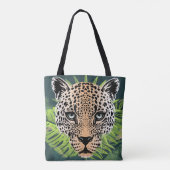 Jaguar Tropical Amazon Wildtier Tasche (Rückseite)