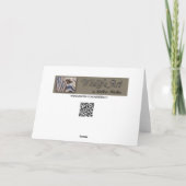 Jaguar und Mayan Temple Card Karte (Rückseite)